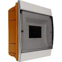 Unterputz Verteilerkasten IP40 4/7 Module grau M-L 0865