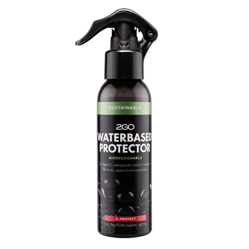 2GO Waterbased Protector Imprägnierspray – 15 ml Spray auf Wasserbasis – umweltfreundlicher Schutz vor Feuchtigkeit & Flecken – für alle Materialien – PFC-frei – recycelte Flasche