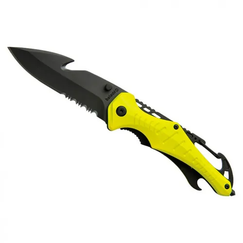 Baladéo Rettungsmesser Emergency - Bunt - Gürtelmesser mit 3 Funktionen, ideal für Hochtouren und Trekking; robust und vielseitig einsetzbar für Outdoor-Abenteuer.