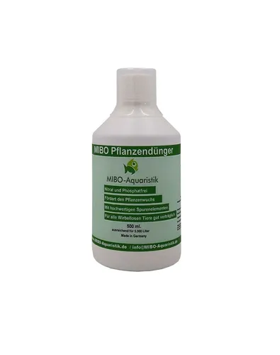 MIBO Pflanzendünger 500 ml Aquariumdünger Pflanzenpflege Volldünger 10,98 €/L