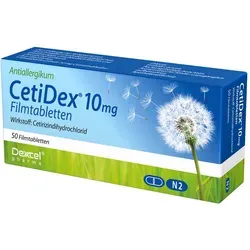 Cetidex 10 mg Filmtabletten 50 St