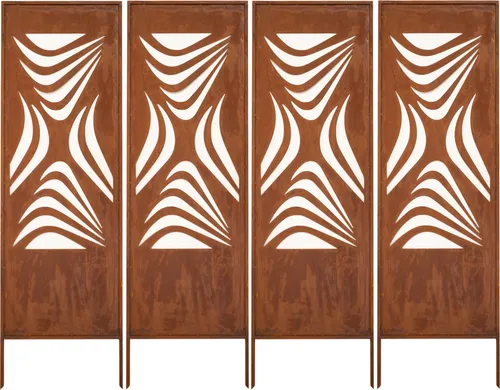 Kapaga Sichtschutz Metall 4x von KPGA KAPAGA HOME & GARDEN