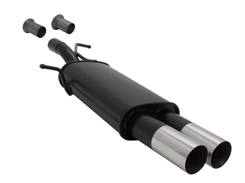 Novus Sportauspuff für Peugeot 307 / Citroen C4 - 2x76mm RL-Design - Schalldämpfer für Peugeot 307 und Citroen C4, sorgt für einen sportlichen Klang und verbesserte Leistung.