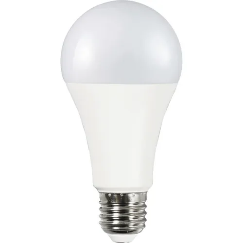 MÜLLER-LICHT LED-Lampe E27, 15 W, 1520 lm, warmweiß - Die MÜLLER-LICHT LED-Lampe bietet 1520 Lumen bei nur 15 W und ersetzt herkömmliche 100 W Glühbirnen. Sie sorgt für ein angenehmes warmweißes Licht mit hoher Energieeffizienz und einer Lebensdauer von bis zu 25.000 Stunden.
