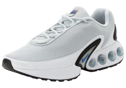 Nike Air Max DN Herren Sneaker Grau DV3337-005 - Stylischer Low Top Sneaker für Herren, ideal für Freizeit und Sport; atmungsaktives Obermaterial aus Mesh und Synthetik für optimalen Tragekomfort.