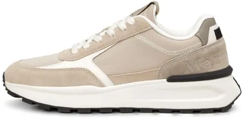 Marc O'Polo Herren Sneaker flach mit herausnehmbarer Innensohle - Beige, 45 - Herren-Sneaker mit super leichter EVA-Laufsohle und herausnehmbarer Innensohle für perfekten Komfort. Ideal für jeden Anlass, bieten sie Stil und angenehmen Tragekomfort den ganzen Tag.
