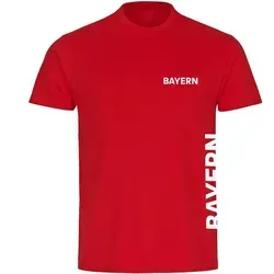 multifanshop T-Shirt Kinder Bayern