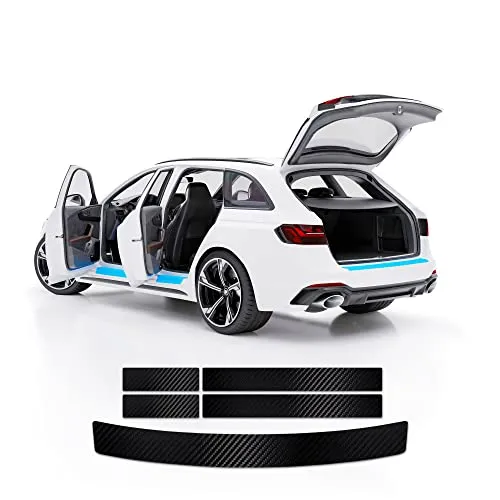 Blackshell® Basic Lackschutz Set kompatibel mit Nissan Qashqai | Typ J11 | 2013-2017 Carbon Matt