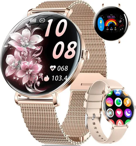 SUNKTA Smartwatch mit AMOLED-Display