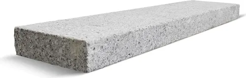 Granit Rasenkante 18 Stück 100×25×8 cm – Robuste Bordsteine für den Garten - Hochwertige Granit Rasenkante in modernem Design, frostbeständig und ideal für die Gestaltung von Wegen und Beeten. Lieferung auf Palette mit 18 Steinen für eine Fläche von 1,44 m².