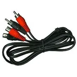 Cinch-Verlängerung 10m Stereo Audio Stecker-Kupplung von ETT