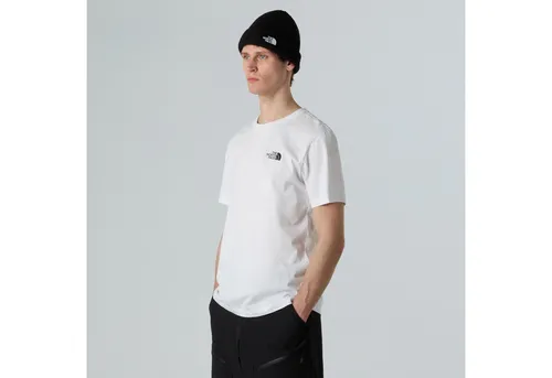 THE NORTH FACE Herren T-Shirt, Gr. XXL, weiß - Herren-Shirts, ultraweiches Vertical T-Shirt mit vertikaler Grafik, ideal für sportliche Aktivitäten und Freizeit.
