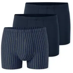 Schiesser Boxershorts 95/5 Essentials (3er Pack) ohne Eingriff, ultra bequem bunt 10