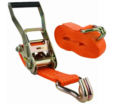 MCS CARGO SECURITY Zurrgurt Spanngurt, 4000kg, 8m, Zurrgurte für Ladungssicherung, orange (2-St)