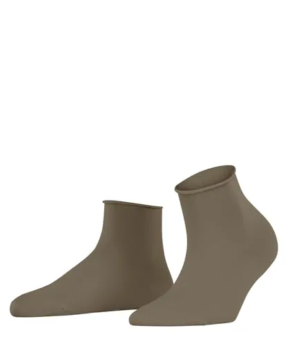 FALKE Damen Socken Cotton Touch W Sso Baumwolle einfarbig 1 Paar, Beige Nude 4092, 35-38