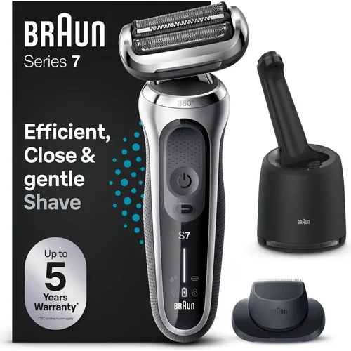 Braun Series 7 Rasierer - Hochwertiger Rasierapparat für eine sanfte und gründliche Haarentfernung, ideal für empfindliche Haut.