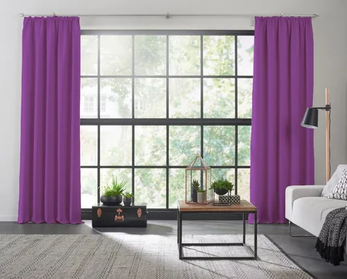Vorhänge & Gardinen Lila von Wirth