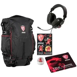 MSI GT Xmas Gaming Set in rot von MSI
