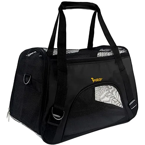 Faltbare Katzenbox & Hundetransporter 20940 – Sicherer Transport für Haustiere - Praktische Transporttasche für Hunde und Katzen bis 8 kg. Hochwertiges Material, optimale Belüftung und komfortable Trageoptionen sorgen für entspannten Transport. Maße: 30/25/50 cm.