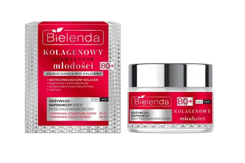 Produktbild BIELENDA COLLAGEN SM Creme 80+ Nährt und repariert Tag und Nacht 50 ml