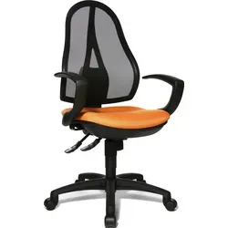 Topstar Open Point SY Drehstuhl in Orange in orange von Topstar