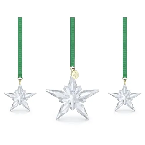 Swarovski Annual Edition Ornament Set 2025 in grün von Swarovski