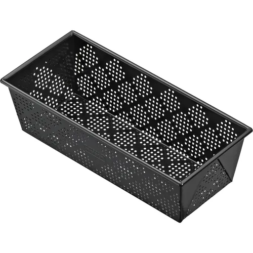 Kaiser Brotbackform Inspiration, perforiert, antihaftbeschichtet - Hochwertige perforierte Brotbackform für perfekte Backergebnisse. Ideal für Sauerteig und andere Teigarten, mit exzellenter Wärmeverteilung und einfacher Handhabung.