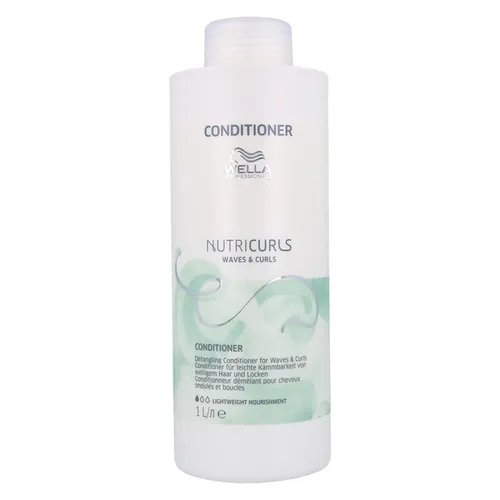 WELLA PROFESSIONALS NUTRICURLS Conditioner für lockiges Haar - Jumbo Spülung für lockiges und gewelltes Haar, 1000 ml, nährt und definiert Locken für ein geschmeidiges Finish.