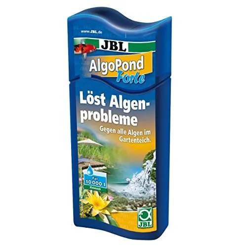 JBL Algo Pond Forte 27406 Wasseraufbereiter gegen alle Algen im Gartenteich, 500 ml