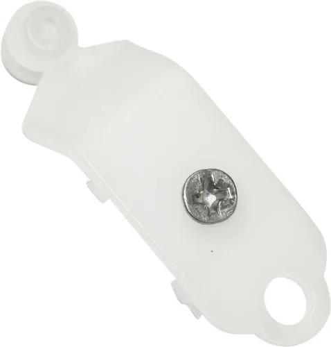 GARDINIA Flächenvorhangschiene Gardinia Roller für Paneelwagen weiß, 2 Stück