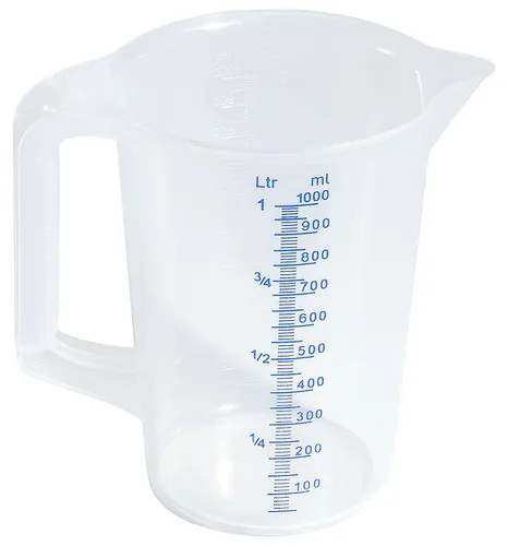 Contacto Messbecher transparent 1 l