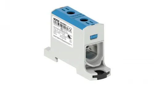 Złączka szyn gwint AL/CU 6-95mm2 TS35 1-tor 2-otw zaciskowe OTL95 niebieski MAA1