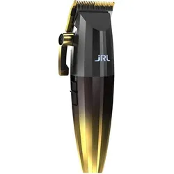 JRL FreshFade 2020C Clipper - Gold - Elektrische Rasierer mit patentierter Cool Blade Technologie, 2 Geschwindigkeiten und 4 Stunden Betriebsdauer - ideal für präzise Haarschnitte.