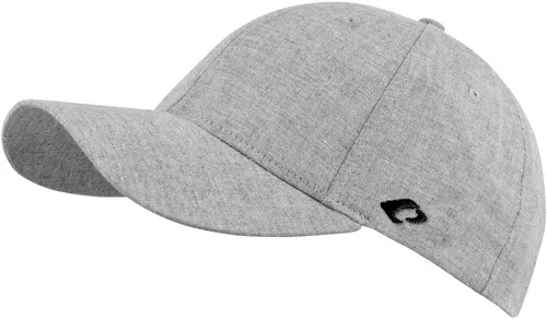 chillouts Baseball Cap Plymouth - Klemmverschluss hinten, light grey - Baseball Cap aus Leinen-Baumwoll-Mischung, ideal für lässige Outfits, mit praktischem Klemmverschluss für perfekten Sitz.