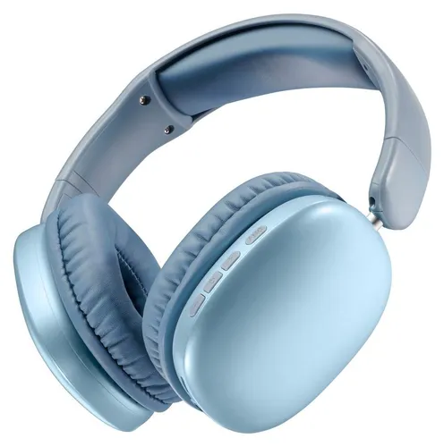 Cellularline Music & Sound Bluetooth Kopfhörer MAXI 3 Blue (BTHEADBMSMAXI3B) - Kabellose Freiheit mit dem Cellularline MAXI 3 Blue: Bequeme Passform und kraftvoller Sound für ein erstklassiges Hörerlebnis. Ideal für Musikliebhaber und unterwegs.