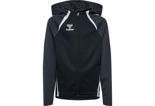 Hummel Lead 2.0 Junior Full Zip Sweatshirt 164 cm - Hallenschuhe für aktive Kinder, aus 100 % recyceltem Polyester mit BeeCool-Technologie für hohe Atmungsaktivität und optimalen Tragekomfort.