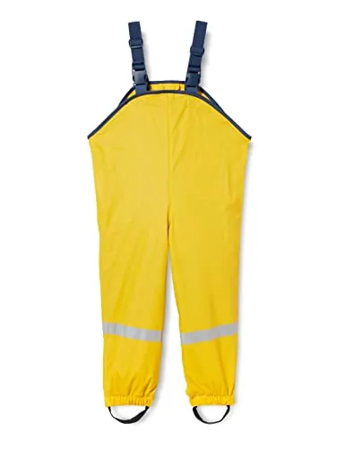 Playshoes Unisex Kinder Matschhose - Wind- und wasserdichte Regenlatzhose - Regenhosen für Jungen, ideal für schlechtes Wetter mit 5000 mm Wassersäule und reflektierenden Details für Sicherheit. Perfekt für aktive Kinder, die draußen spielen.