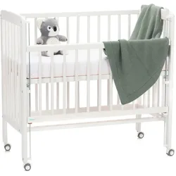 Fillikid Babydecke Strick 80x100 cm - grün - Kuscheldecken aus 100% Baumwolle, perfekt für die sanfte Haut Ihres Babys. Maschinenwaschbar bei 40°C für einfache Pflege.