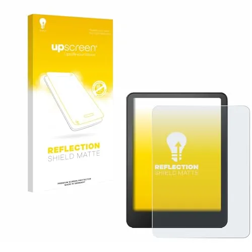upscreen Entspiegelungs-Schutzfolie für Amazon Kindle Paperwhite 2024 (12. Gen.) Displayschutz-Folie Matt [Anti-Reflex, Anti-Fingerprint]