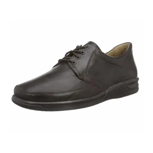 Ganter Kurt Herren Halbschuhe Größe 44 EU - Komfort und Stil vereint - Herren-Schnürhalbschuhe mit flachem Absatz (16mm), austauschbarem Fußbett und schnürbarem Verschluss für optimalen Tragekomfort.