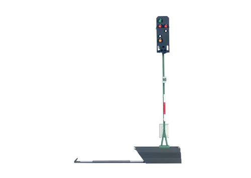 Märklin 76494 H0 Lichtsignal Ausfahrsignal DB - Signale & Soundmodule für Modelleisenbahnen, detailgetreues Ausfahrsignal mit 4 Stellungen und integrierter Signalelektronik für realistische Steuerung im Digital-Betrieb.