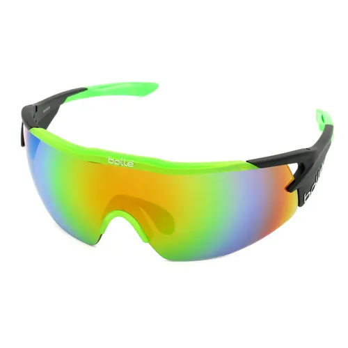 Bollé Sonnenbrille AEROMAX 12267 Herren Radbrille Sportbrille grün schwarz SALE