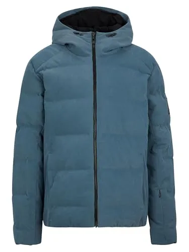 ZIENER Tyers-z Jacket für Herren - iron sky cord (515) - Herren Skijacke mit ZIENER AQUASHIELD Membran, 10.000 mm Wassersäule und 10.000 g/m²/24h Atmungsaktivität, ideal für Skifahren und Freizeit. Umweltfreundlich aus recyceltem Material.