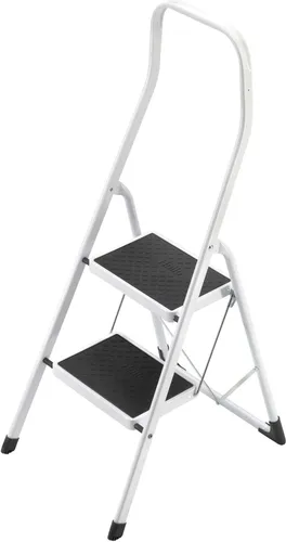 Hailo Safety Klapptritt aus Stahl, 3 Stufen, sicher und stabil
