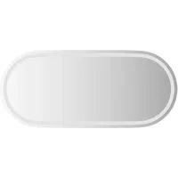 vidaXL LED-Badspiegel 100x45 cm Oval - Badspiegel mit integrierter LED-Beleuchtung für stimmungsvolles Ambiente, wasserdicht nach IP65 und mit praktischer USB-Schnittstelle für einfache Bedienung.
