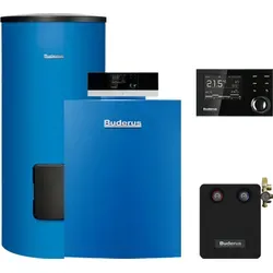 Buderus GB212 Logaplus Gas-Brennwert Heizungspaket K61