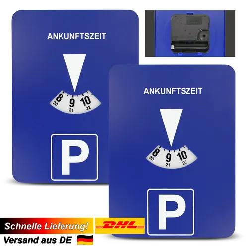 2er Spar Set Elektronische Parkscheibe