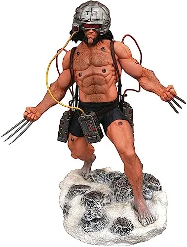 Diamond Select Wolverine - Weapon X - Marvel Gallery Statue - Action- & Spielfiguren, detailreiche Statue des ikonischen Wolverine im Weapon X-Design, perfekt für Sammler und Fans!