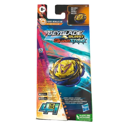 Hasbro F7777 Beyblade Burst Quad Strike - Fierce Achilles R8 NEU & OVP