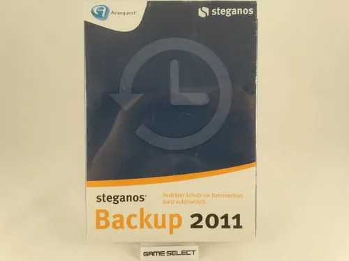 Steganos Backup 2011 - PC Computer Software Neu Versiegelt - PC- & Videospiele, sichert Ihre Daten zuverlässig und schützt vor Verlust durch einfache Bedienung.